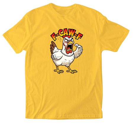 Fuck OFF, a Daisy Softstyle Cotton Tee