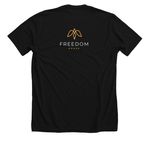 Dolly Quote of the day!, a Solid Black Blend Premium Unisex Tee (back-view)