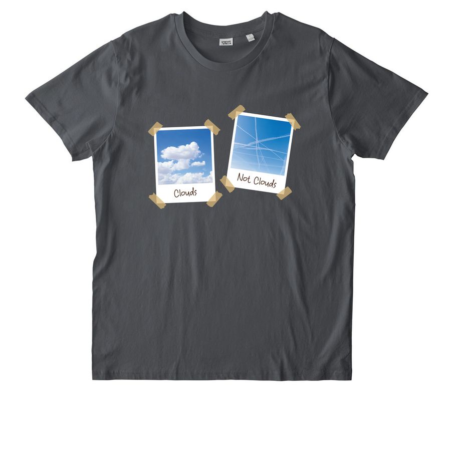 THE GEOFIGHT T-SHIRTS, a Anthracite Stanley/Stella Unisex Rocker Tee