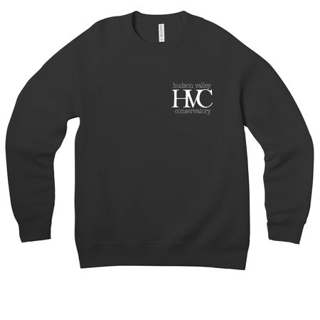 HVC Spring 2026, a Black Premium Raglan Crewneck Sweatshirt