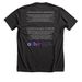 RDH Licensed & Essential, a Dark Grey Heather Premium Unisex Tee (back-view)