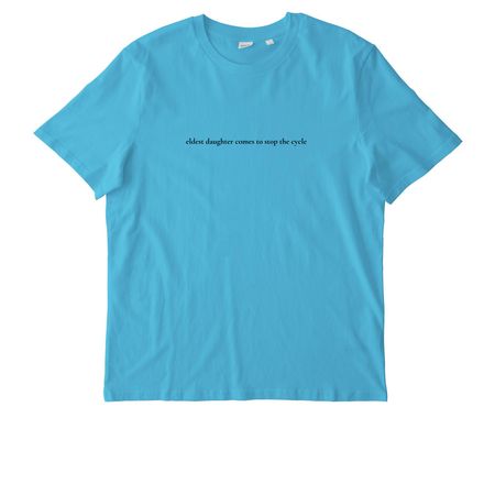 cycle breaker, a Aqua Blue Stanley/Stella Unisex Creator 2.0 Tee