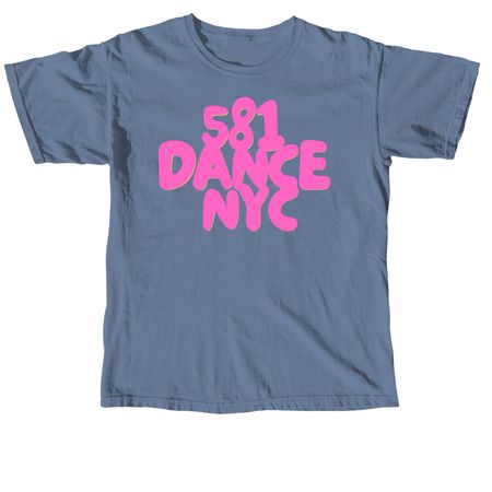 Big Logo, a Blue Jean Comfort Colors Unisex Tee