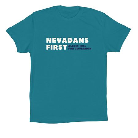 Alexis Hill - Nevadans First, a Marine Premium Cotton Tee