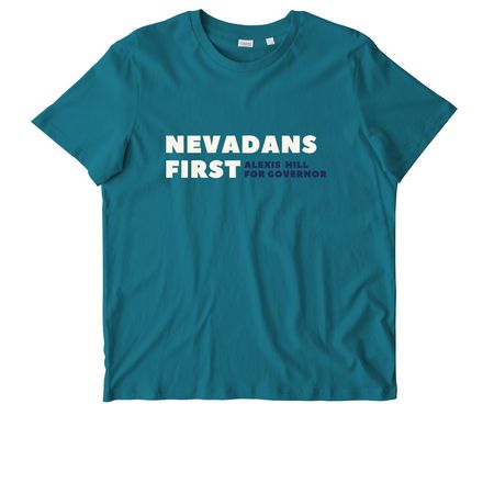 Alexis Hill - Nevadans First, a Ocean Depth Stanley/Stella Unisex Crafter Tee