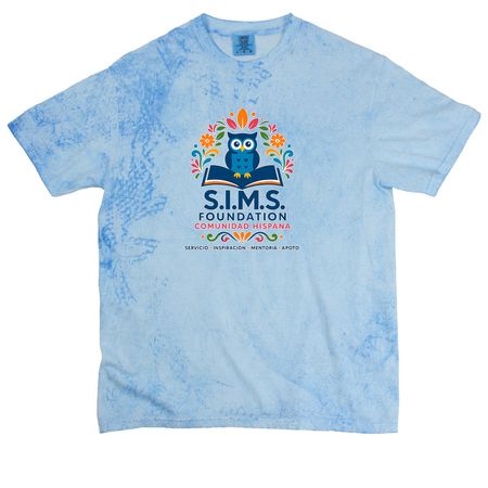 Futuro y Esperanza Collection, a Fiji Blue Comfort Colors Colorblast Tee