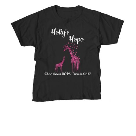 Holly's Hope Merchandise&nbsp;, a Black Youth Unisex Tee