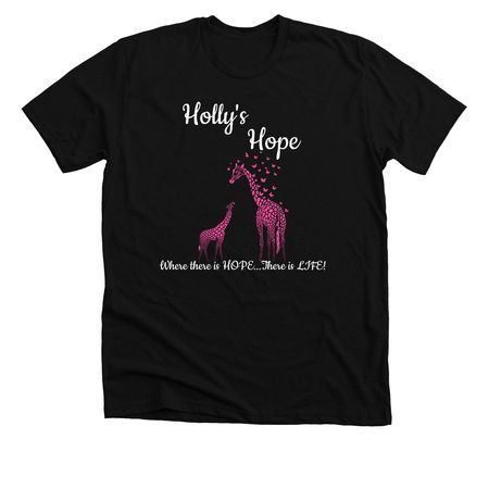 Holly's Hope Merchandise&nbsp;, a Solid Black Blend Premium Unisex Tee