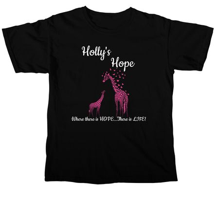 Holly's Hope Merchandise&nbsp;, a Black Comfort Colors Unisex Tee