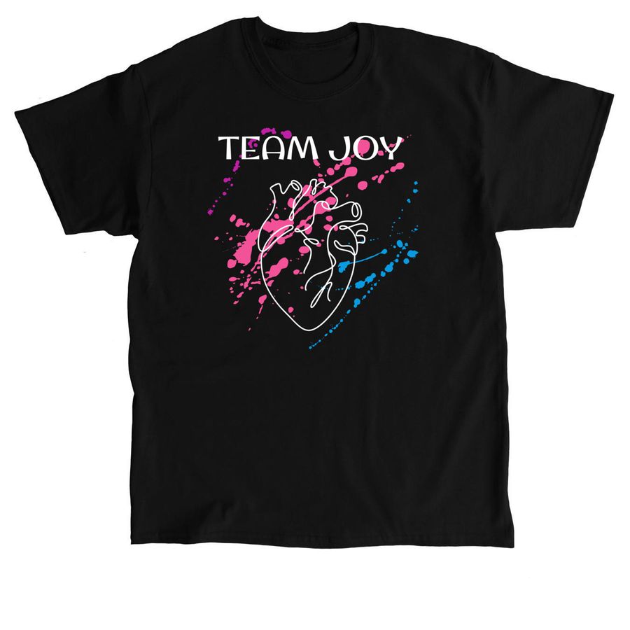 Joy Heart Warrior&nbsp;, a Black Classic Unisex Tee