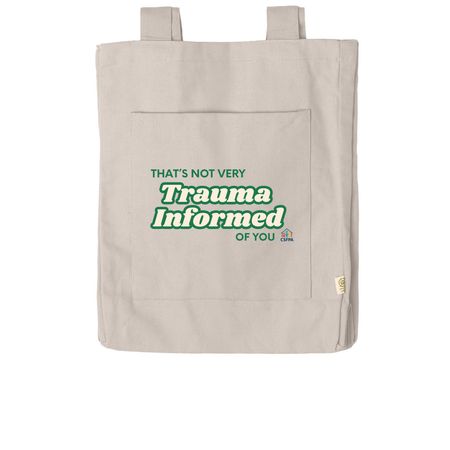 trauma informed tote, a Pumice Reclaimist Everywhere Tote Bag