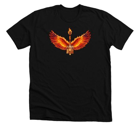Shorty's Phoenix, a Solid Black Blend Premium Unisex Tee