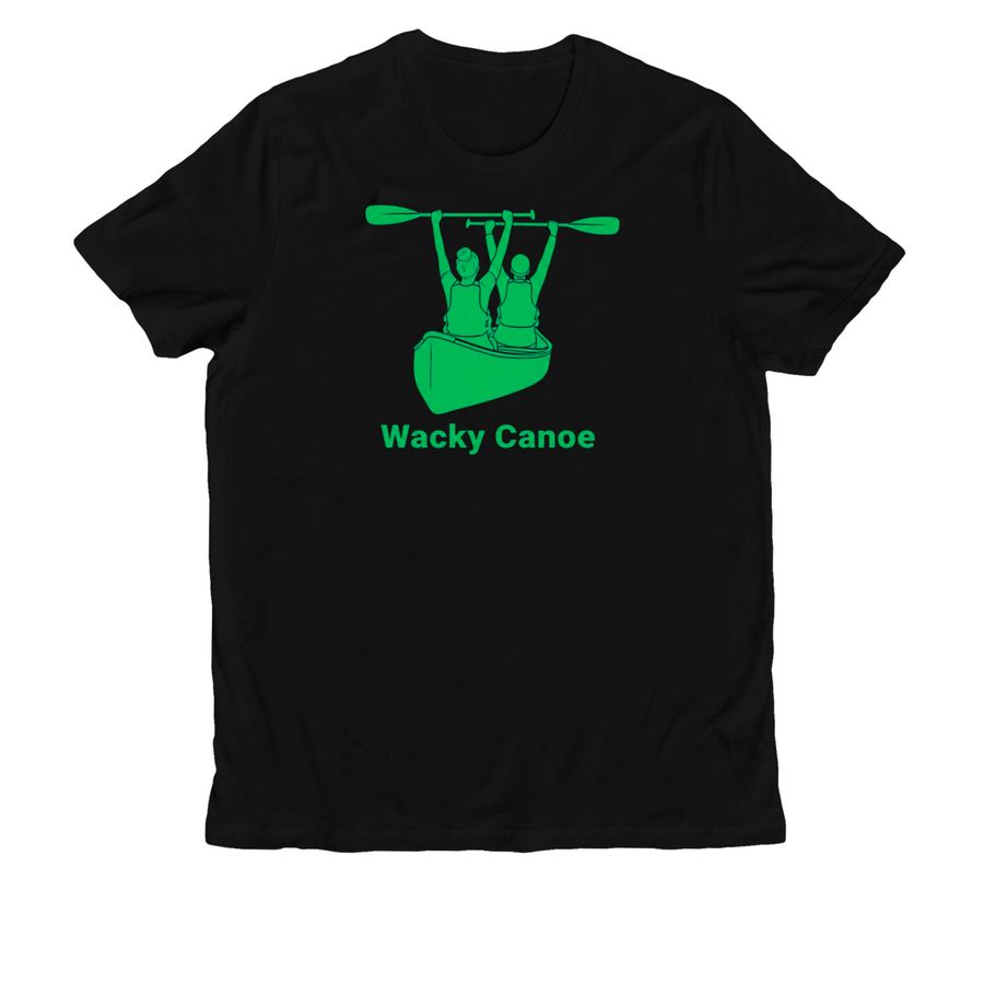 Wacky Canoe, a Deep Black Allmade Organic Cotton Unisex Tee