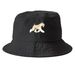 SCWTCA Printed Running Wheaten Logo, a Black Printed Bucket Hat