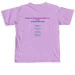SRN Henley Master Regatta Event Shirt2, a Neon Violet Comfort Colors Unisex Tee (back-view)