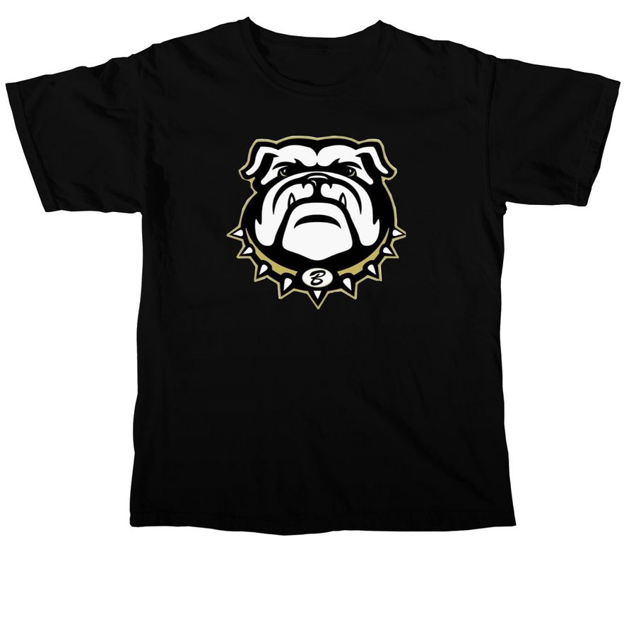 Brookfield Bulldogs Classic Tee, a Black Comfort Colors Unisex Tee