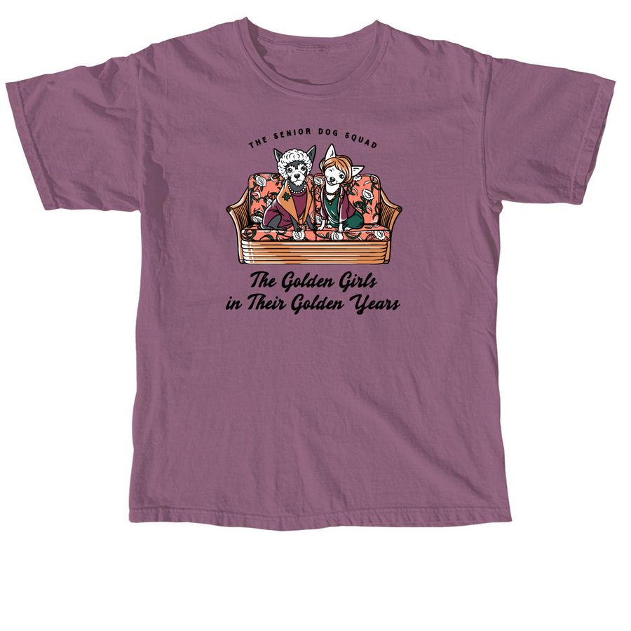 SDS - The Golden Girls, a Berry Comfort Colors Unisex Tee