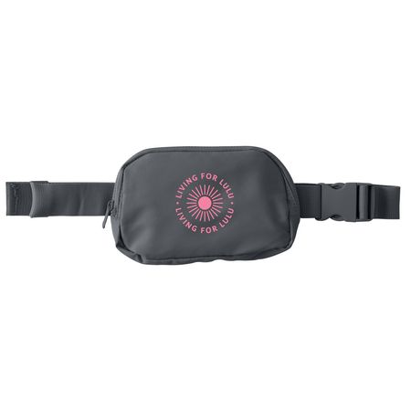 Living for Lulu hip bag, a Storm Grey Matte Hip Pack