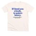 If I lend you a book, te quiero heavy., a Heather Natural Premium Unisex Tee
