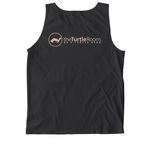 Hermann's Sermon, a Black Comfort Colors Tank Top (back-view)