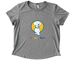 Sit. Stay. Werk. - Pride Edition, a Aluminum Grey Allmade Eco Triblend Women?s Scoop Neck Tee
