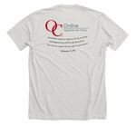 '26-'27 Theme: Family, a Heather Cement Premium Unisex Tee (back-view)