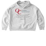 '26-'27 Theme: Family, a Cool Heather Grey Stanley/Stella Women?s Stella Nora Pullover Hoodie (back-view)