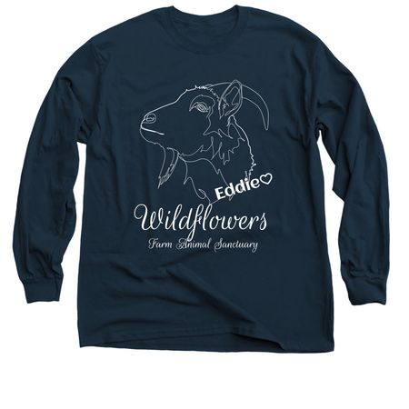 Eddie!&nbsp;, a Navy Classic Long Sleeve Tee