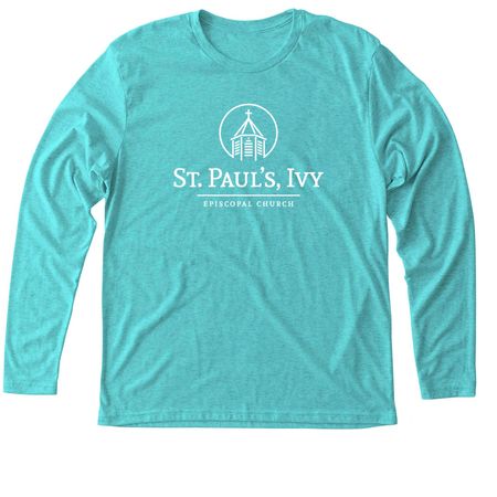 SPIVY T-Shirts!, a Tahiti Blue Triblend Long Sleeve Tee