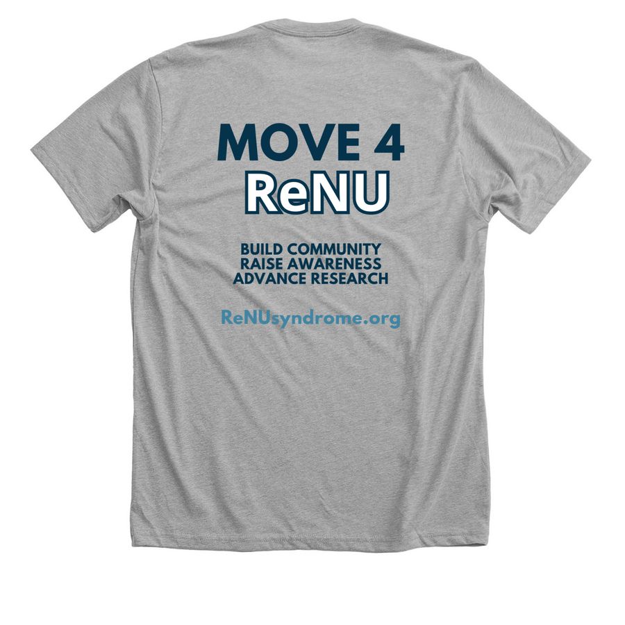 Move4ReNU 2026: ReNU Crew, a Athletic Heather Premium Unisex Tee (back-view)
