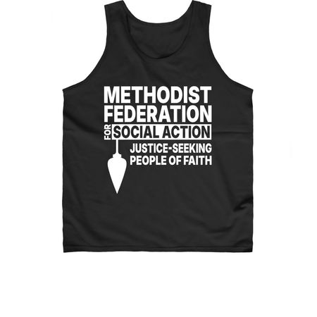 MFSA Justice-Seeking People of Faith, a Black Classic Unisex Tank Top