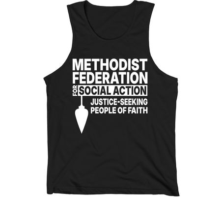 MFSA Justice-Seeking People of Faith, a Black Premium Cotton Tank