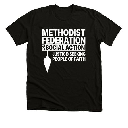 MFSA Justice-Seeking People of Faith, a Solid Black Blend Premium Unisex Tee