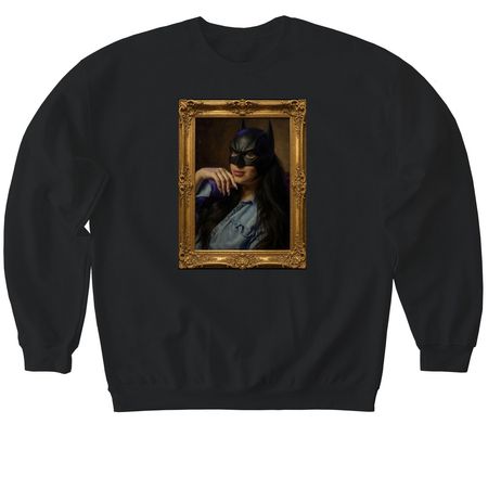 Bat Hal Kanye 2026 tee, a Black Softstyle Crewneck Sweatshirt