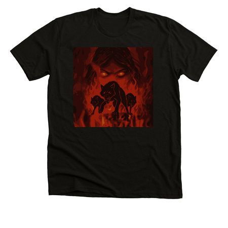 Hellbourne Rising, a Solid Black Blend Premium Unisex Tee