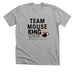 Team Mouse Queen, a Athletic Heather Premium Unisex Tee