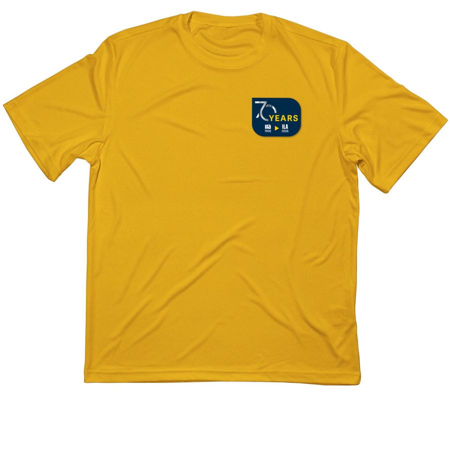 Performance shirts: 70th anniversary, a Gold Classic Performance Tee