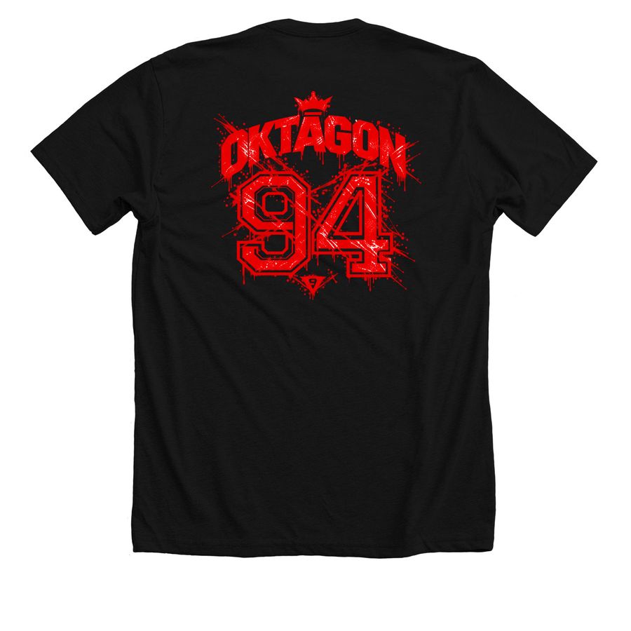 Oktagon Merch - Official Store, a Solid Black Blend Premium Unisex Tee