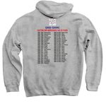 20th Anniversary DNS-OARC&nbsp;, a Sport Grey Pullover Hoodie (back-view)