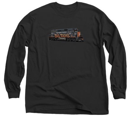 LA SP Div., a Black Classic Long Sleeve Tee