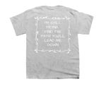 HERE AT THE ALTAR&nbsp;, a Sport Grey Youth Unisex Tee (back-view)