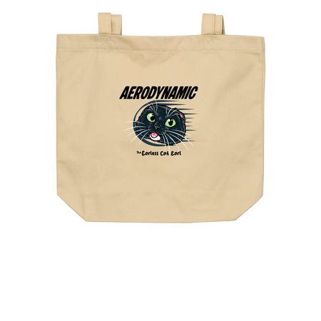 Mr. Earl Tote, a Oyster Organic Cotton Tote Bag