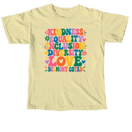 LOVE COTAD, a Butter Comfort Colors Unisex Tee
