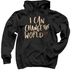 I Can Change The World So Can You, a Black Pullover Hoodie