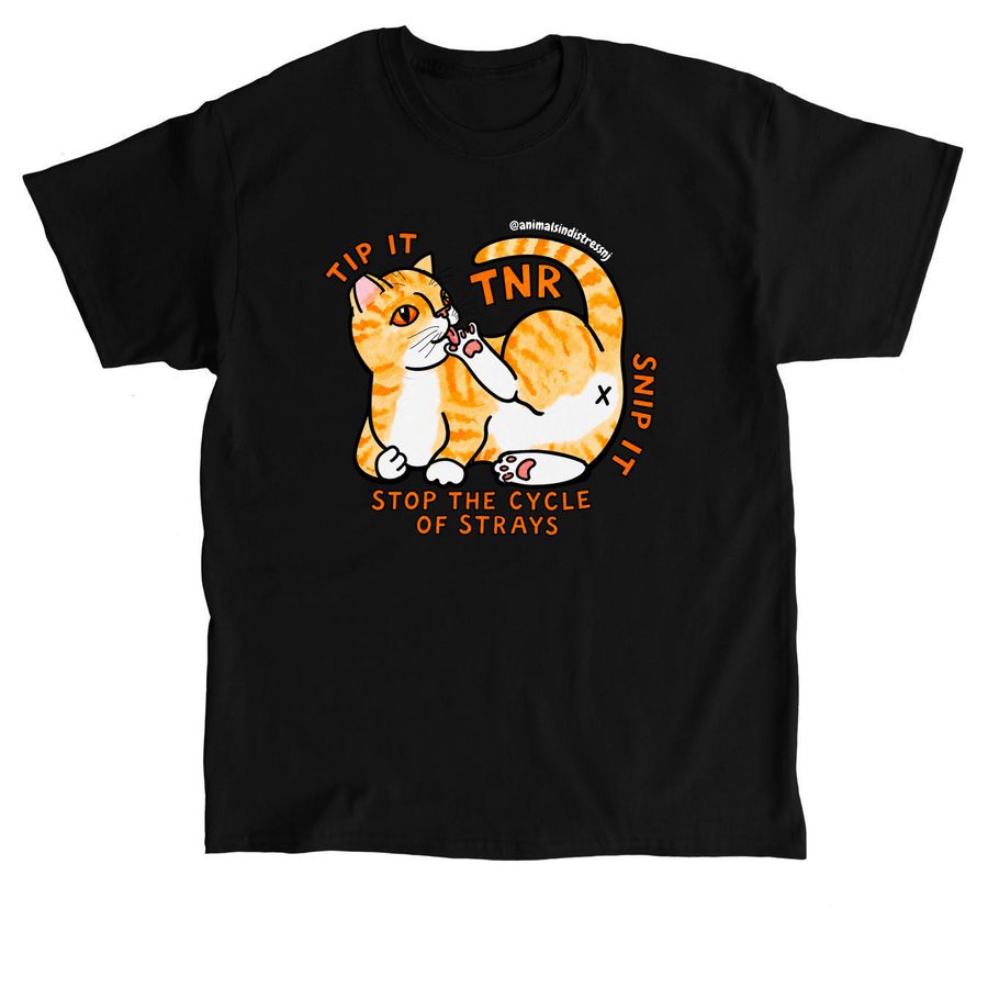 SNIP IT, TIP IT&nbsp;, a Black Classic Unisex Tee