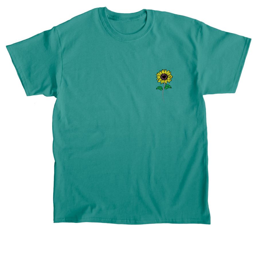 Spina Bifida - Blooming Beyond (Adult) invert, a Jade Dome Classic Unisex Tee