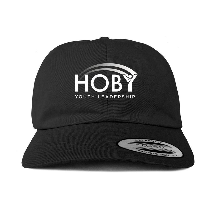 HOBY Hat, a Black Printed Classic Baseball Cap