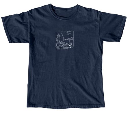 Camp Loughridge 2026 Staff Merch&nbsp;, a True Navy Comfort Colors Unisex Tee