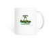 Zero Ducks Given Croc Coffee Mug, a White Coffee Mug