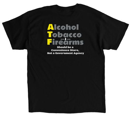 ATF Should Be?, a Black Classic Unisex Tee